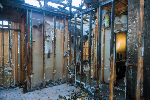 Professional Smoke Damage Removal technician working in Westerville, OH